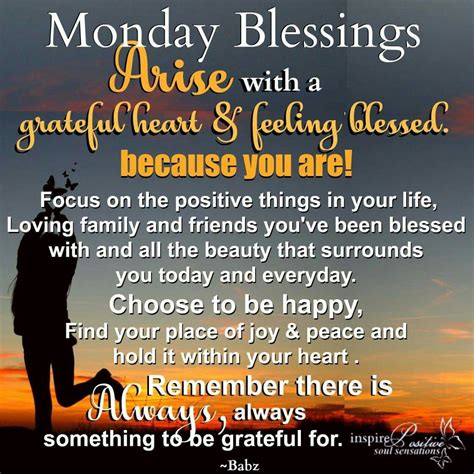 Monday Blessings Happy Monday Morning Happy Monday Quotes Today Is