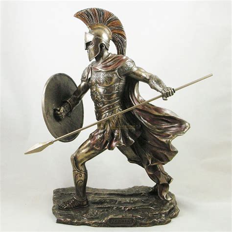 Life Size Casting Bronze Roman Warrior Statue