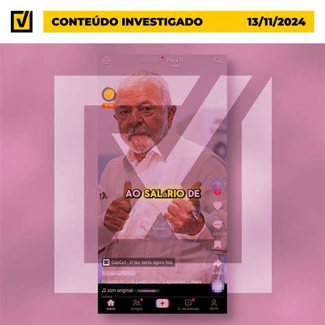 Falso Que Lula Confirmou Lista De Mil Idosos Que Perderiam Inss