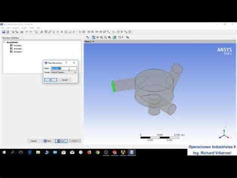 Simulación 3 de Fluidos en ANSYS y SolidWorks mezclador y bomba