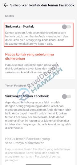 Cara Agar Tiktok Tidak Terhubung Dengan Kontak Nomor Hp