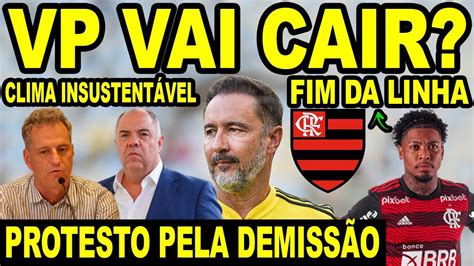 PESOU O CLIMA VITOR PEREIRA VAI CAIR TORCIDA FLAMENGO FARÁ PROTESTO