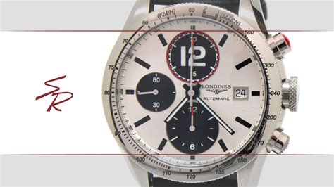 Longines Grande Vitesse Chrono Panda 42mm L36364702 YouTube