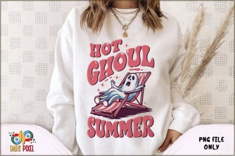 Hot Ghoul Summer Sublimation Graphic By Dark Pixel Creative Fabrica