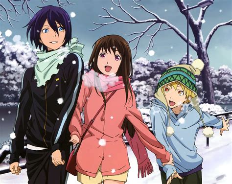 Noragami Winter Fun 4k Ultra Hd Wallpaper