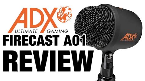 Adx Firecast A01 Microphone Review Youtube