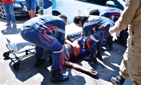 Durante desentendimento homem é esfaqueado nas costas na Vila Olinda