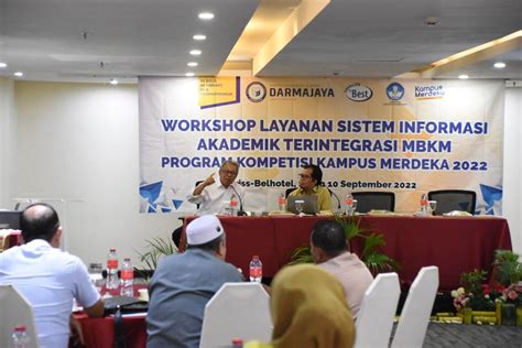 Direktorat Mbkm Darmajaya Workshop Layanan Sistem Informasi Akademik