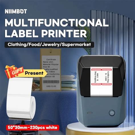 Niimbot Impresora De Etiquetas Port Til B Mini Impresora T Rmica