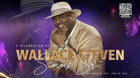 Celebration Of Life For Wallace Steven Simms Sr July 20 2024 YouTube