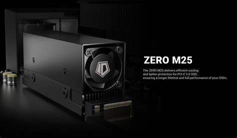 Id Cooling Zero M M Ssd Heatsink Cooler W Fan Ple Computers