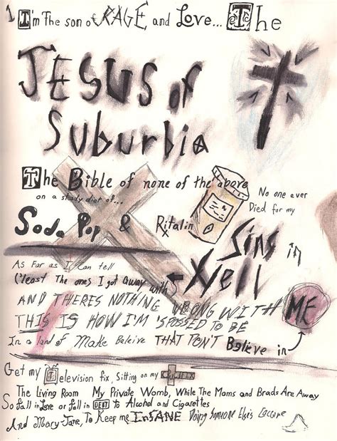 Jesus Of Suburbia Pt 1 By Sharknik On Deviantart