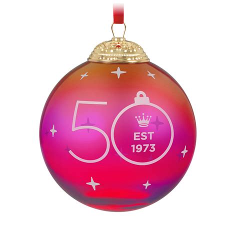 2023 Christmas Commemorative 50th ANNIVERSARY SPECIAL EDITION Hallmark