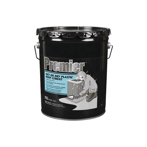 Pr350070 Plastic Roof Cement Black Paste 4 75