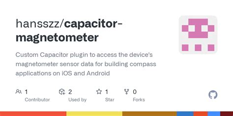 Github Hansszz Capacitor Magnetometer Custom Capacitor Plugin To