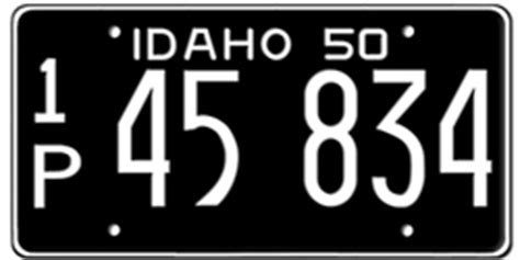 Idaho License Plates - LICENSEPLATES.TV