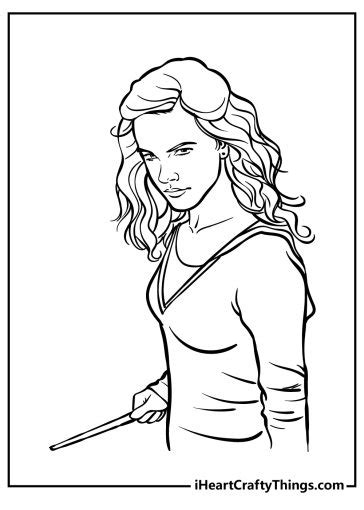 40 Harry Potter Coloring Pages (100% Free Printables)