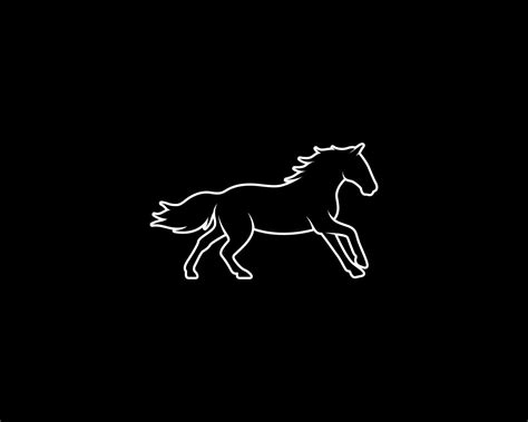 horse vector silhouette 11949827 Vector Art at Vecteezy