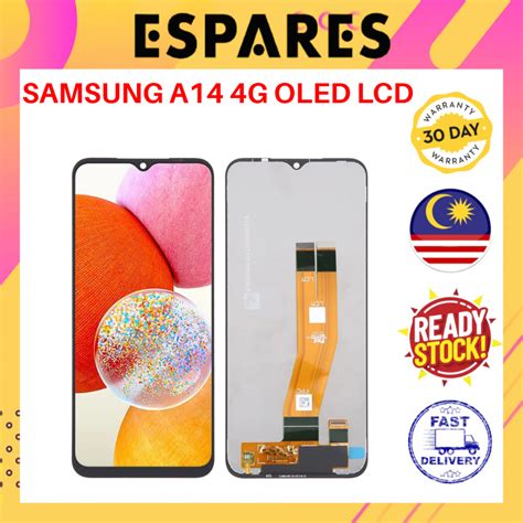SAMSUNG A14 4G OLED SM-A145F SM-A145F/DSN SM-A145M COMPATIBLE LCD ...