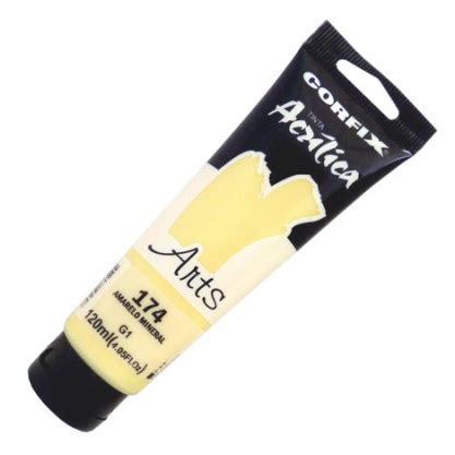 Tinta Acr Lica Corfix Arts Ml G Amarelo Mineral Casa Elias