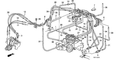 Discover The Honda Civic Vacuum Hose Diagram For Efficient Engine