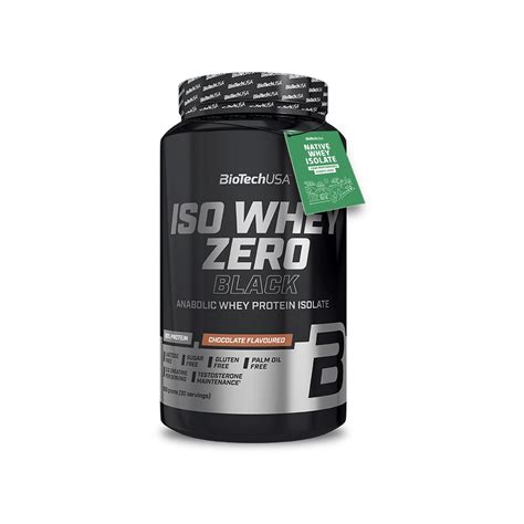 Biotech Usa Iso Whey Zero Black G Dose Schokolade Bei Metasport