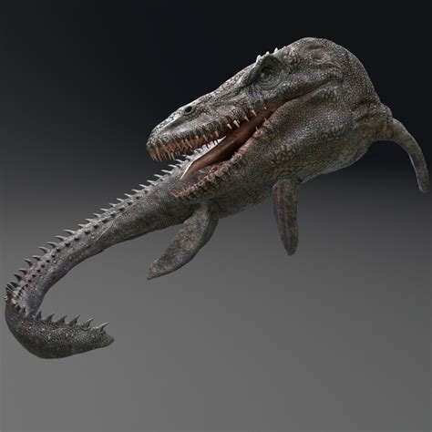 ArtStation - Mosasaurus - Sea Monster Series 4 | Game Assets