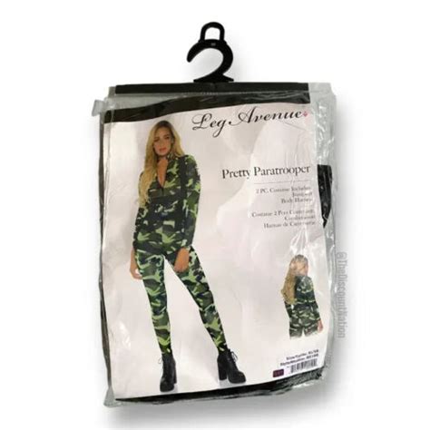 Leg Avenue Women S Pretty Paratrooper Camo Costume Size Xl Nwt Ebay