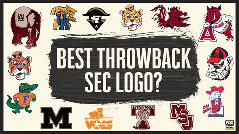 Sec College Team Logos