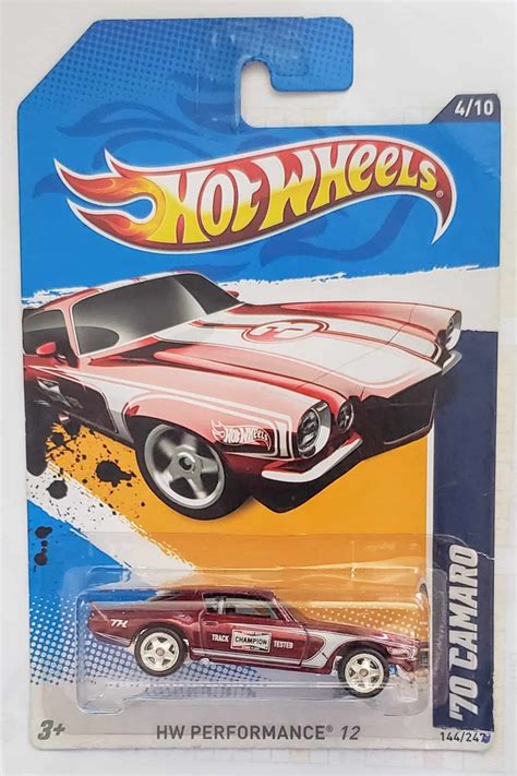 SUPER T HUNT Hot Wheels Performance Camaro Universo Hot Wheels