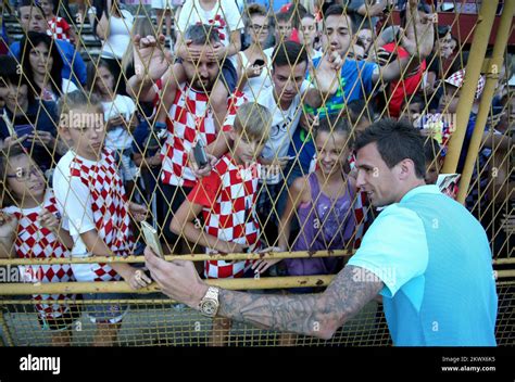 31082016 Sisak Croatia Croatian National Football Team Played A