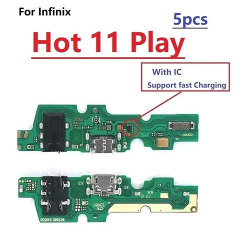 New Charger USB Charging Port Board Dock Plug Socket Jack Connector Flex Cable For Infinix Hot