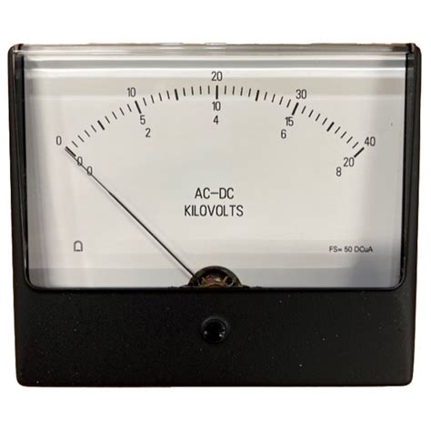 Analog Voltmeter For Hd Hh Hipotronics