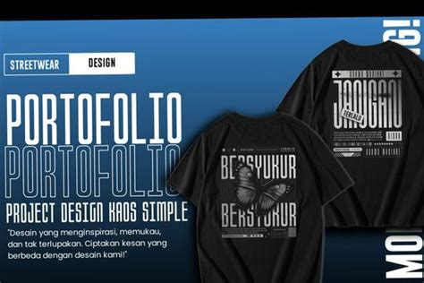 Desain Kaos T Shirt Simpletypography