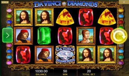 The Da Vinci Diamonds Slots by IGT: Play Right NOW For Free