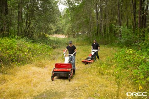 Using Brush Clearing Equipment in Autumn - Orec America