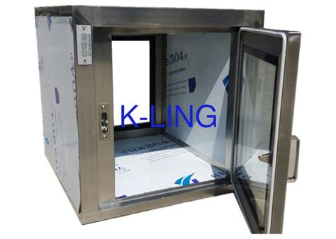 Pharmaceutical Clean Room Pass Box Through 110V 60HZ Softwall