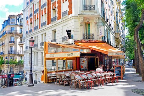 Street Cafe On Montmartre Paris Jigsaw Puzzle In Food Bakery Puzzles