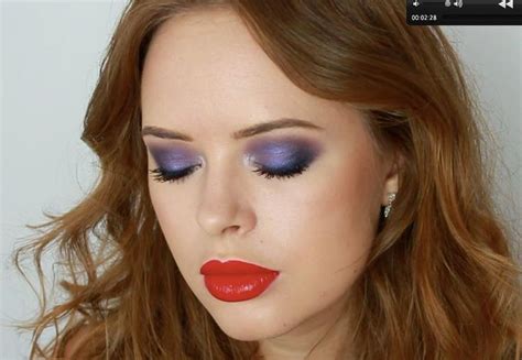 Tanya Burr Makeup Tutorials Youtube Purple Makeup Selena Gomez Makeup