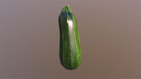 Zucchini 3d Model By Franciscolago Db9d2ab Sketchfab