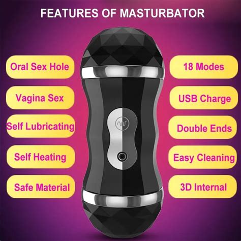 Meselo Male Masturbator Blowjob Realistic Vagina Double Channel Oral Sex Toys For Men