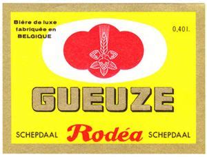 饮料标签 Gueuze Rodéa Brouwerij Eylenbosch 比利时Col BE BEER 017424