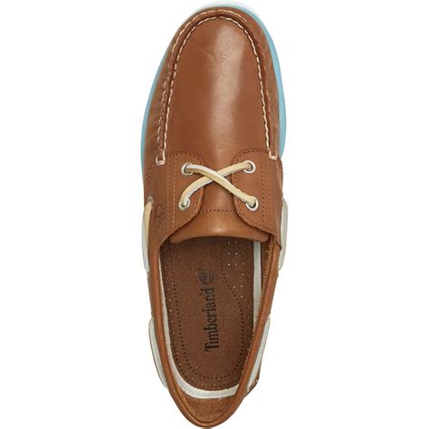 Buy Timberland Mens Classic Boat Shoes Rust Full Grain