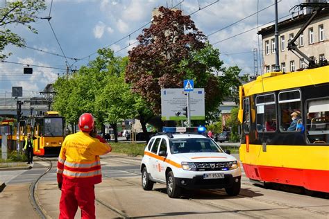 Zerwana Sie Trakcyjna Na Targowej Utrudnienia W Ruchu Tramwaj W