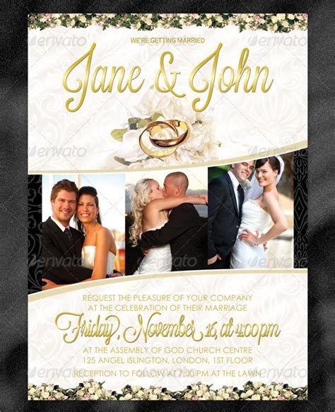 Wedding Flyer - 20+ Examples, Format, Pdf | Examples