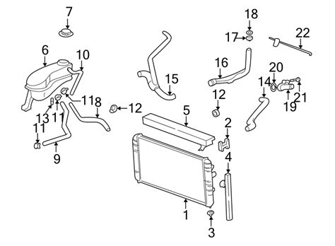 Chevrolet Malibu Engine Coolant Water Seal Outlet