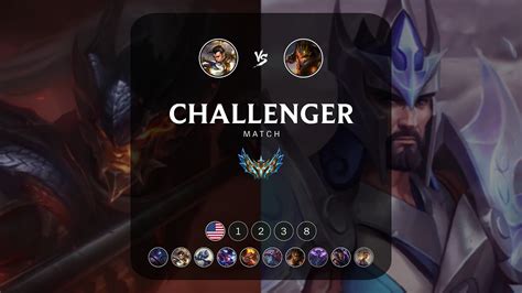 Na Challenger Match 1238 Super Xin Zhao Vs Super Jarvan Iv Youtube