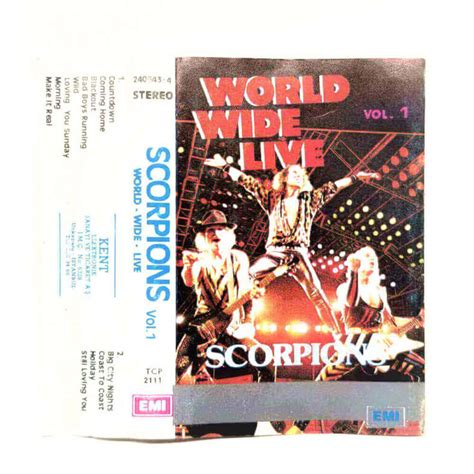 Scorpions World Wide Live 1 KASET 1985 I Plak Sesi