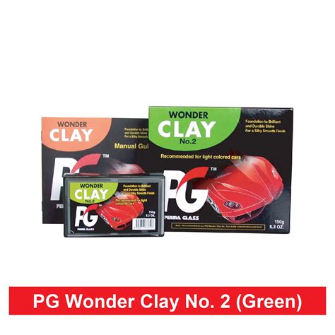 Pg Permaglass Wonder Clay No Green Car Care Products Buana