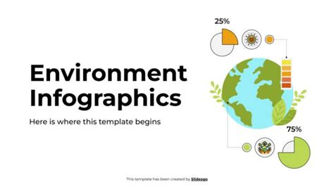 Environment Infographics Template